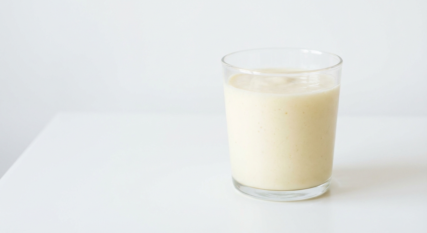 Ananasowo-kokosowy smoothie z bananem i miodem