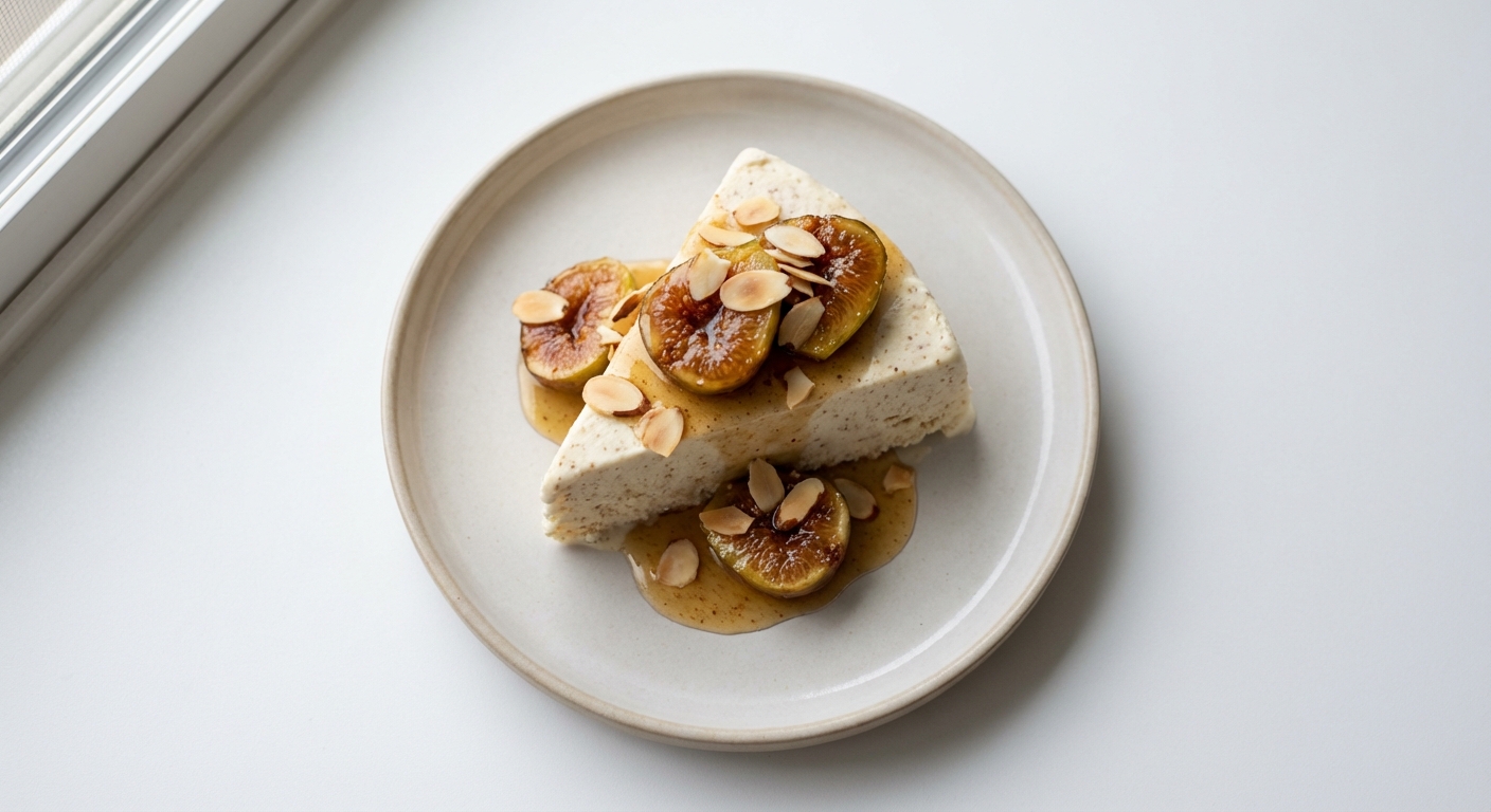 Migdałowe Semifreddo z Figami i Miodem