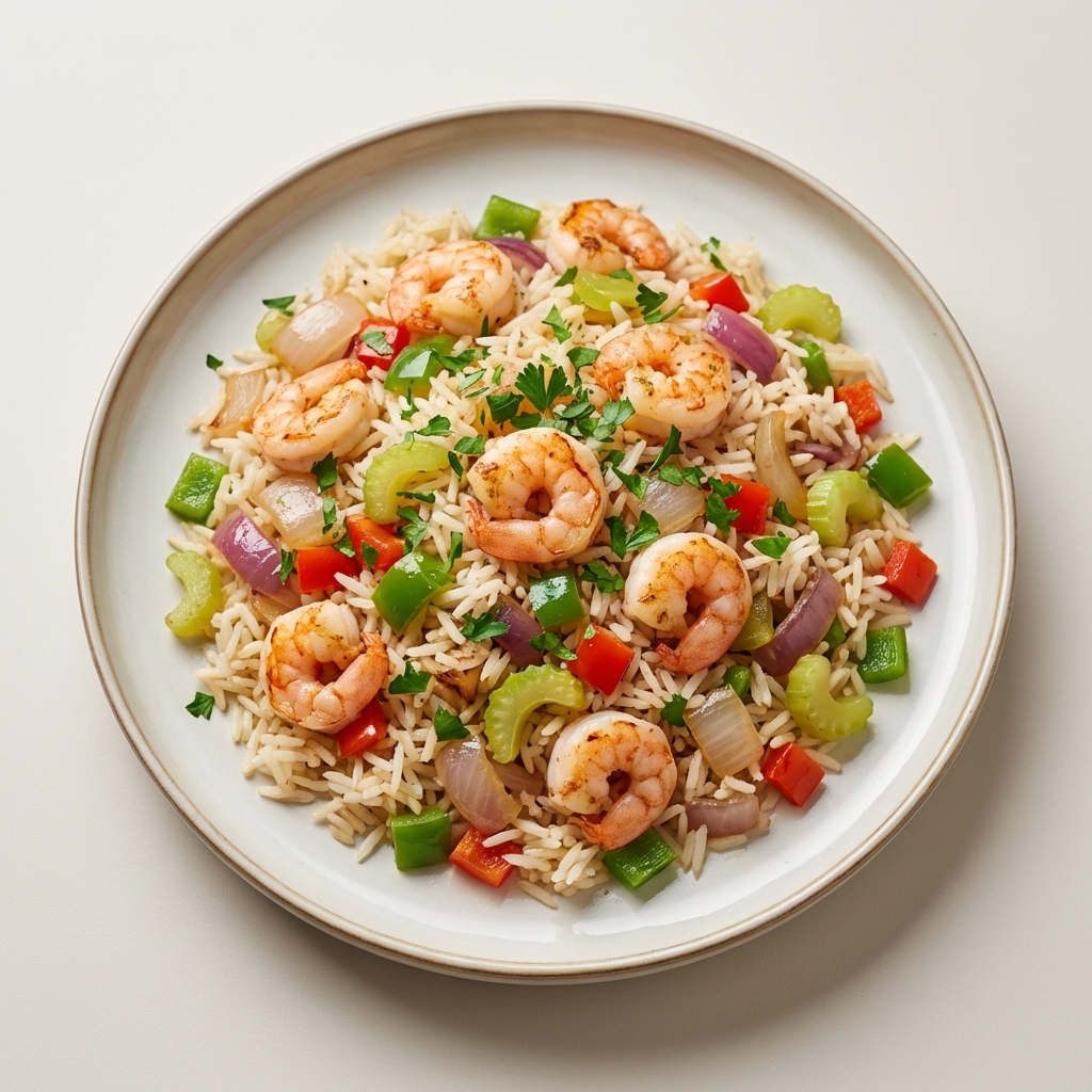Ryż Basmati z Krewetkami i Warzywami