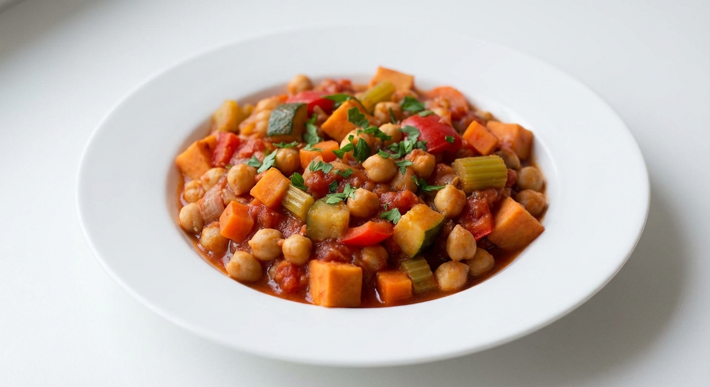 Gulasz z Ciecierzycy, Batata i Warzyw