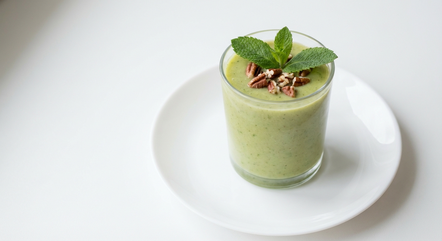 Zielony smoothie: kiwi, banan, seler