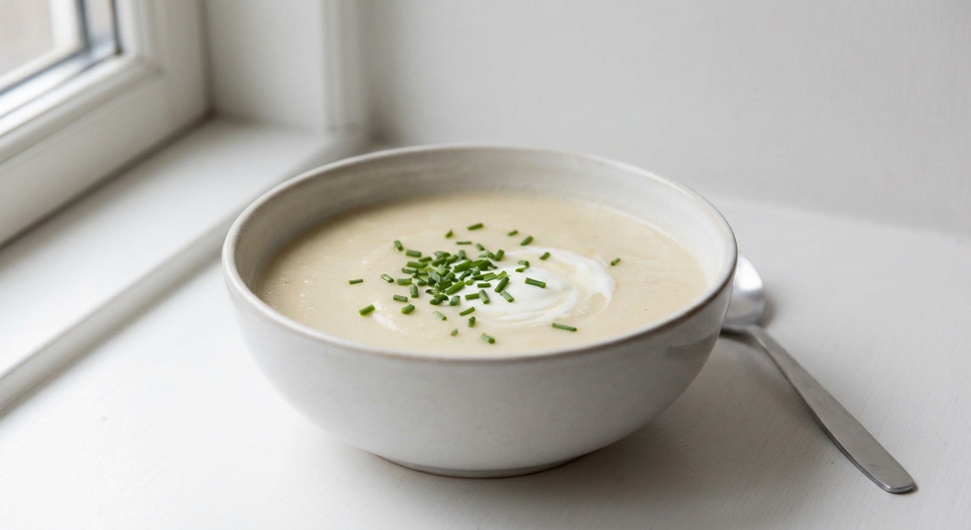 Krem z Kalafiora z Jogurtem