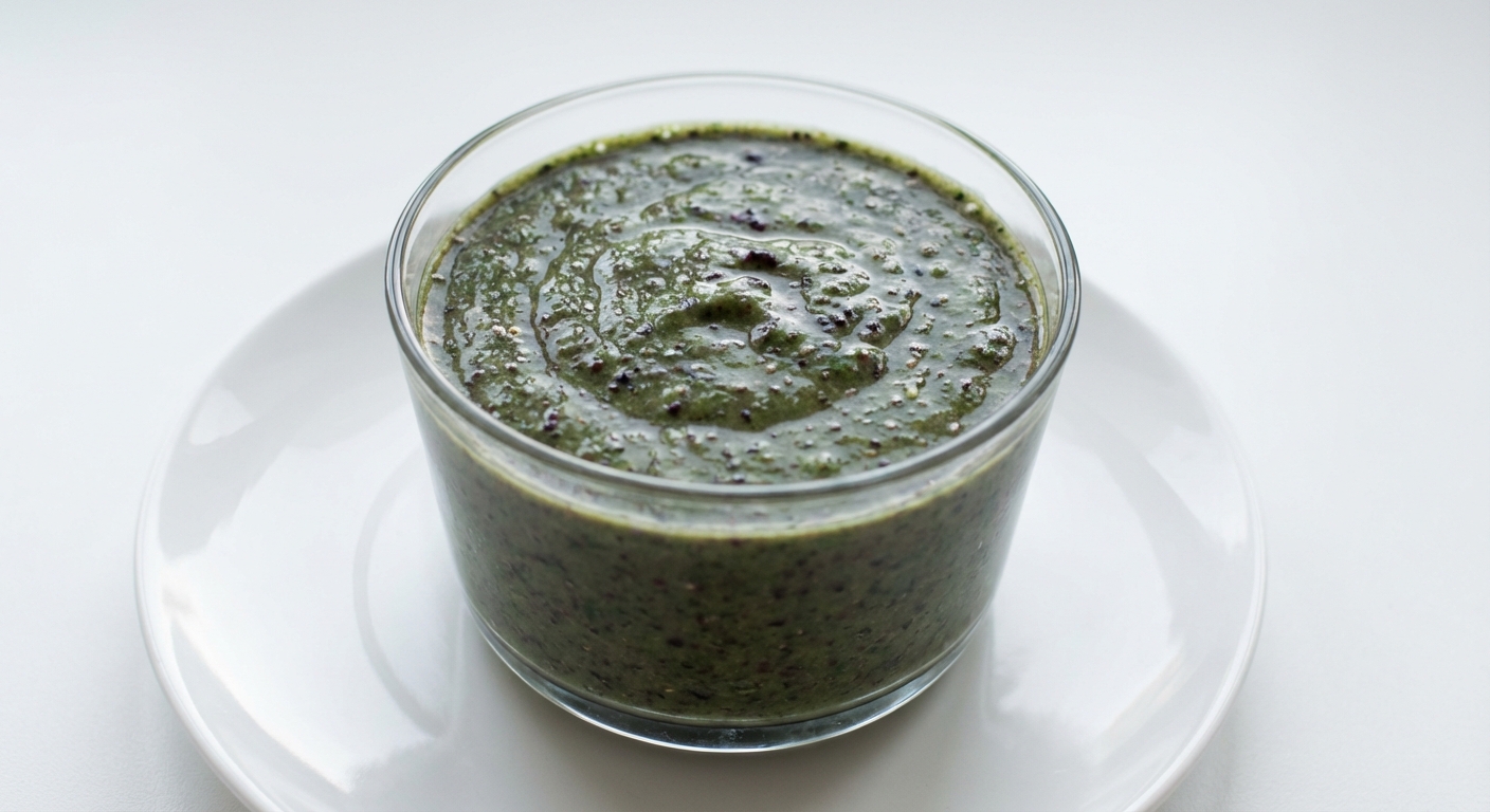 Mango, Borówka, Szpinak Smoothie z Miodem