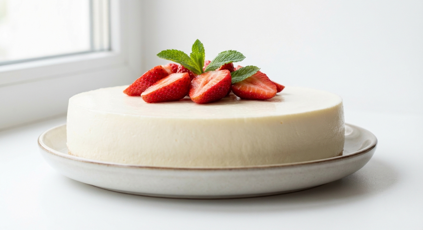 Sernik z Ricotty, Truskawki i Miód