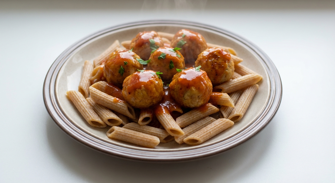 Wieprzowe klopsiki w miodowym sosie