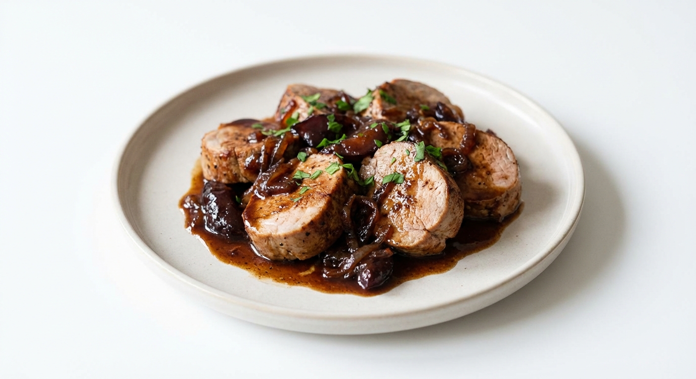 Polędwica w Śliwkach, Miodzie i Cynamonie