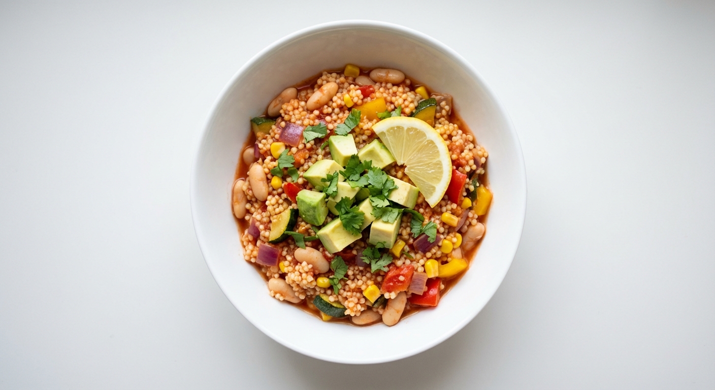 Kasza Jaglana z Warzywami po Meksykańsku