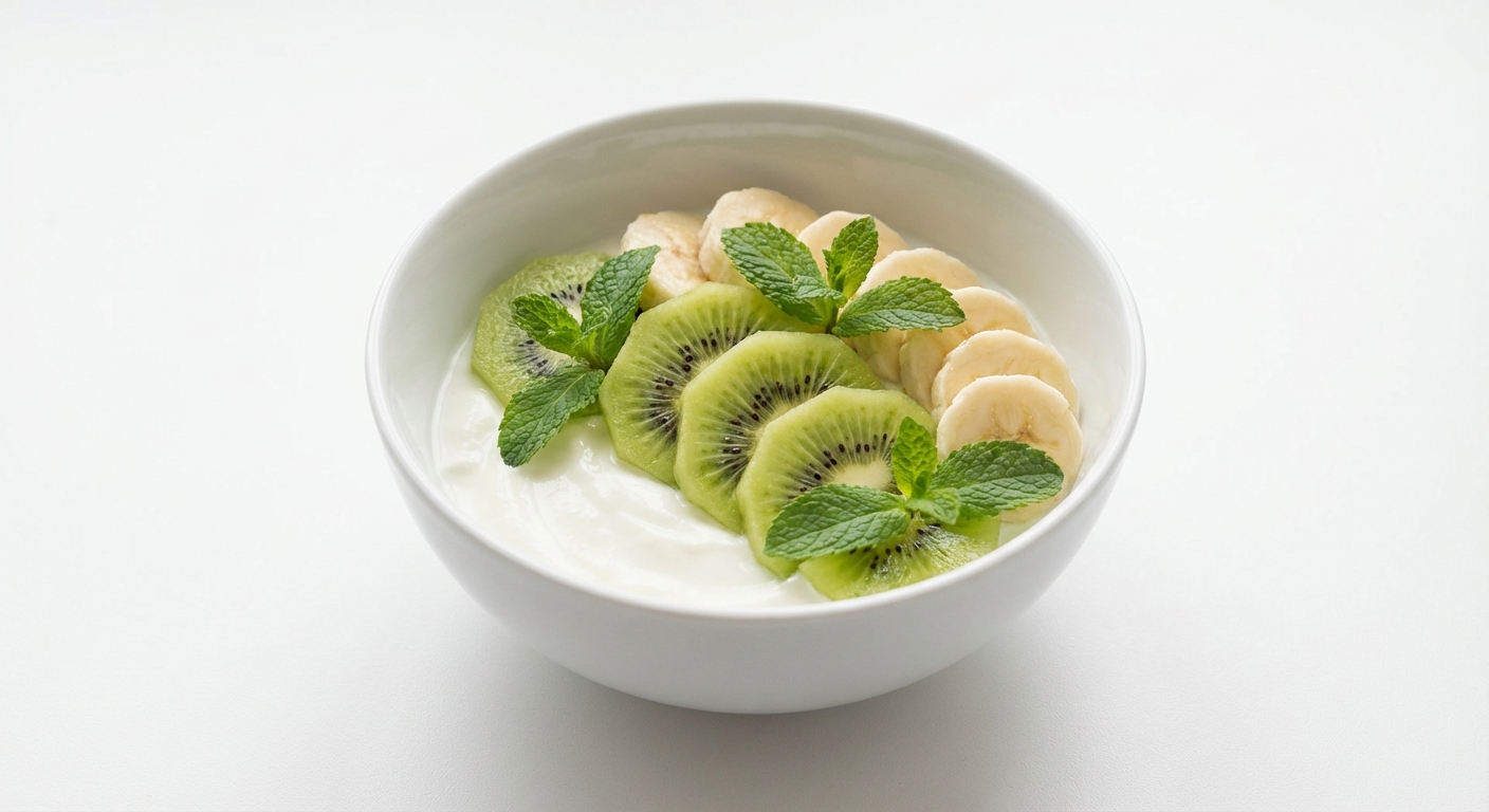 Skyr z Kiwi, Bananem i Miętą