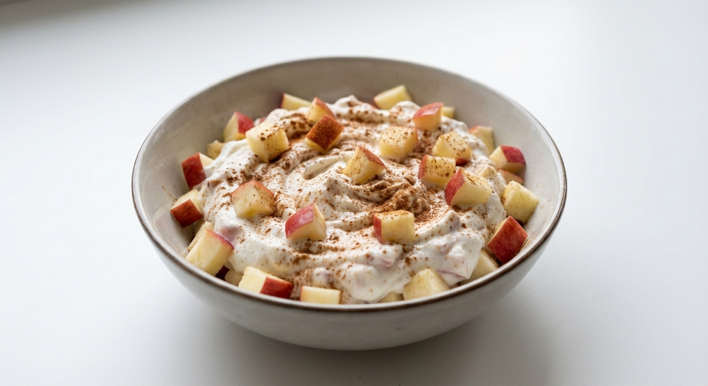 Skyr z Jabłkiem i Cynamonem