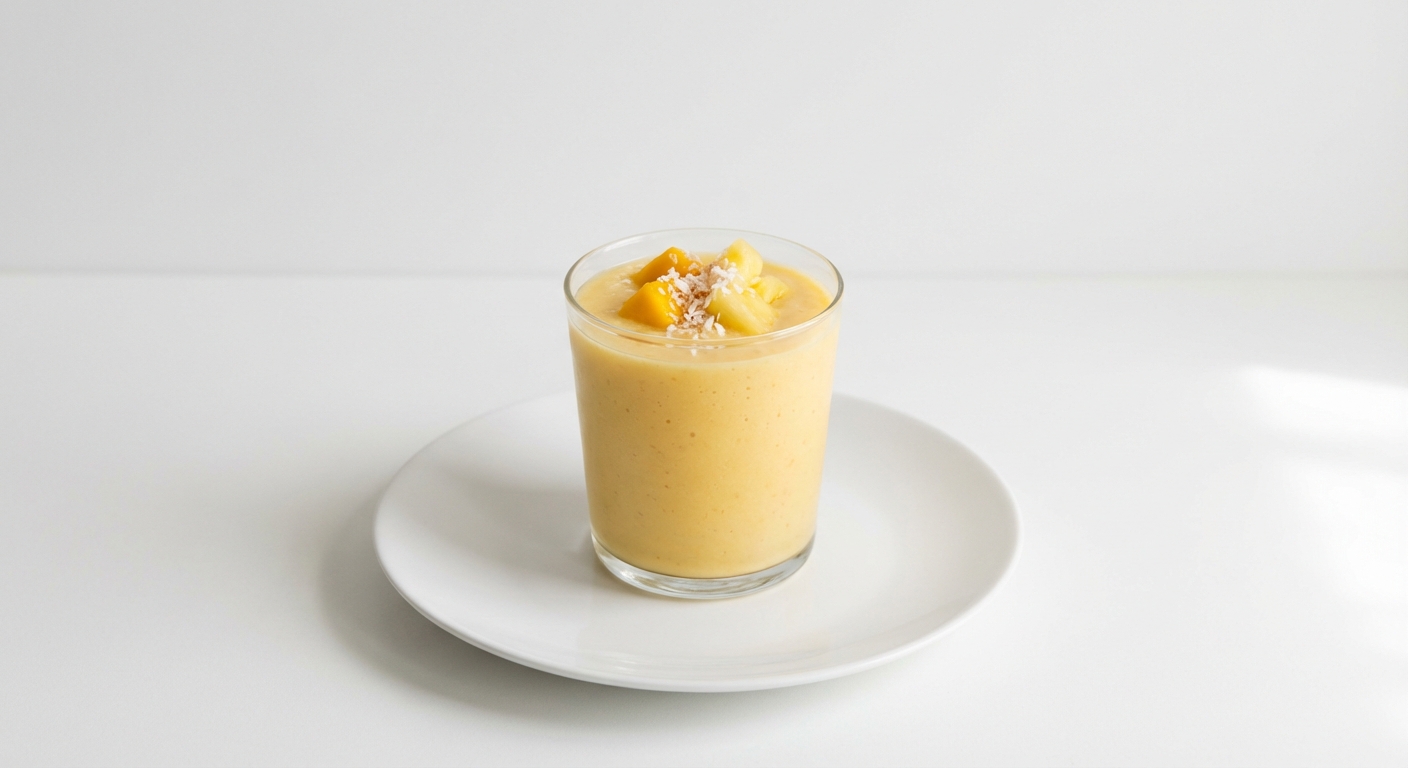 Tropikalny Smoothie: Mango, Ananas i Kokos