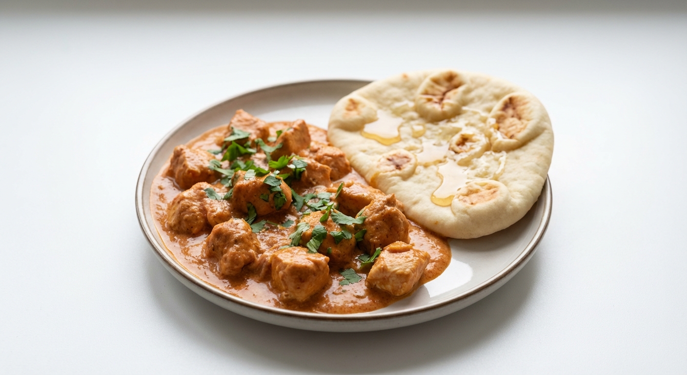 Kurczak Tikka Masala z Naanem (Miód)