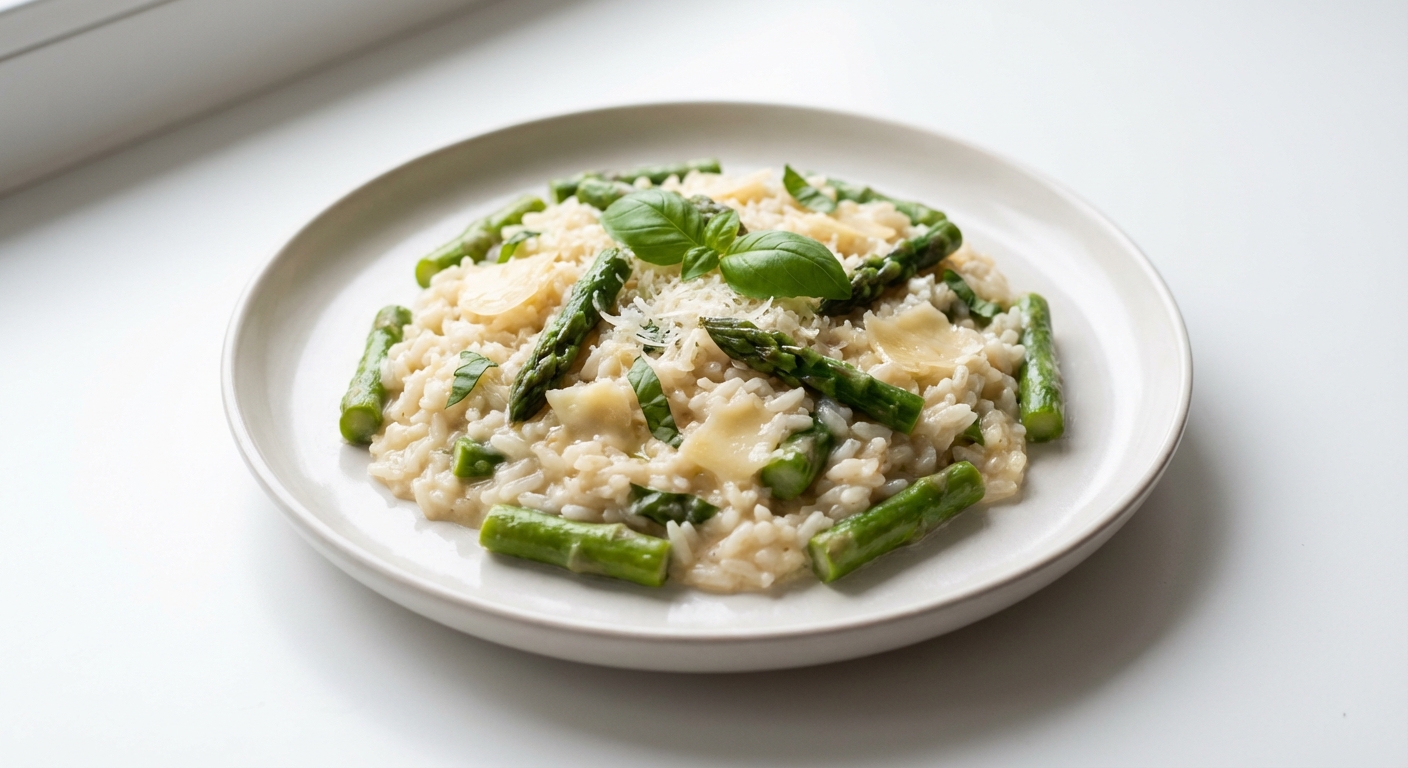 Basmati Risotto ze Szparagami i Parmezanem