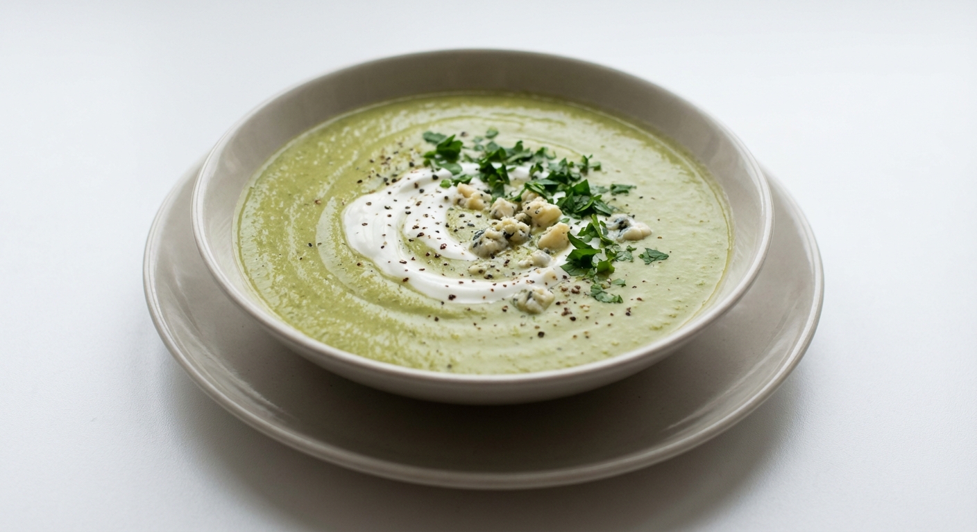 Krem z Brokułów i Gorgonzoli