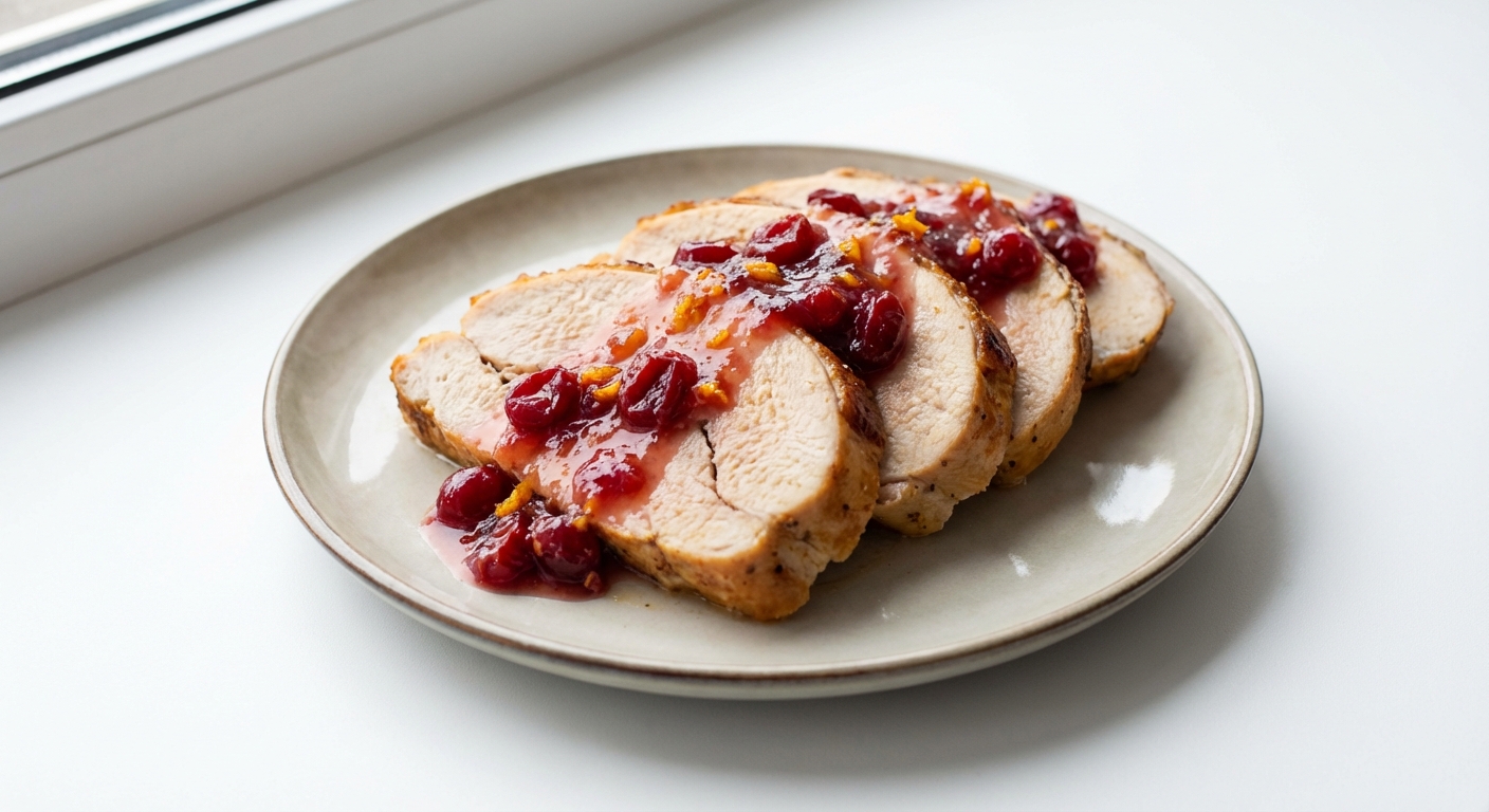 Indyk z Żurawiną i Pomarańczą