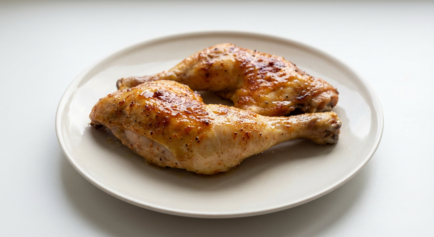 Miodowo-Musztardowe Udka z Kurczaka Pieczone