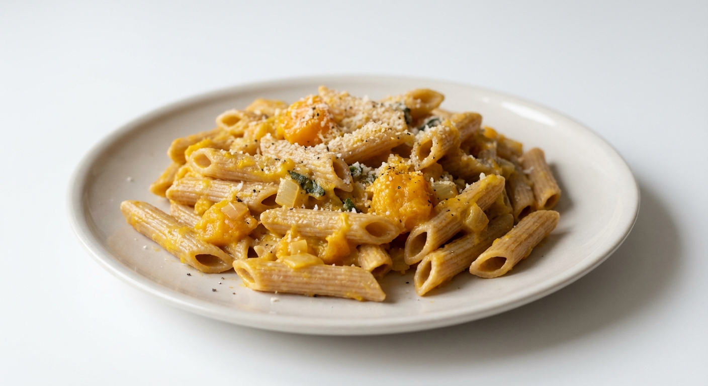 Penne z Dynią, Szałwią i Parmezanem