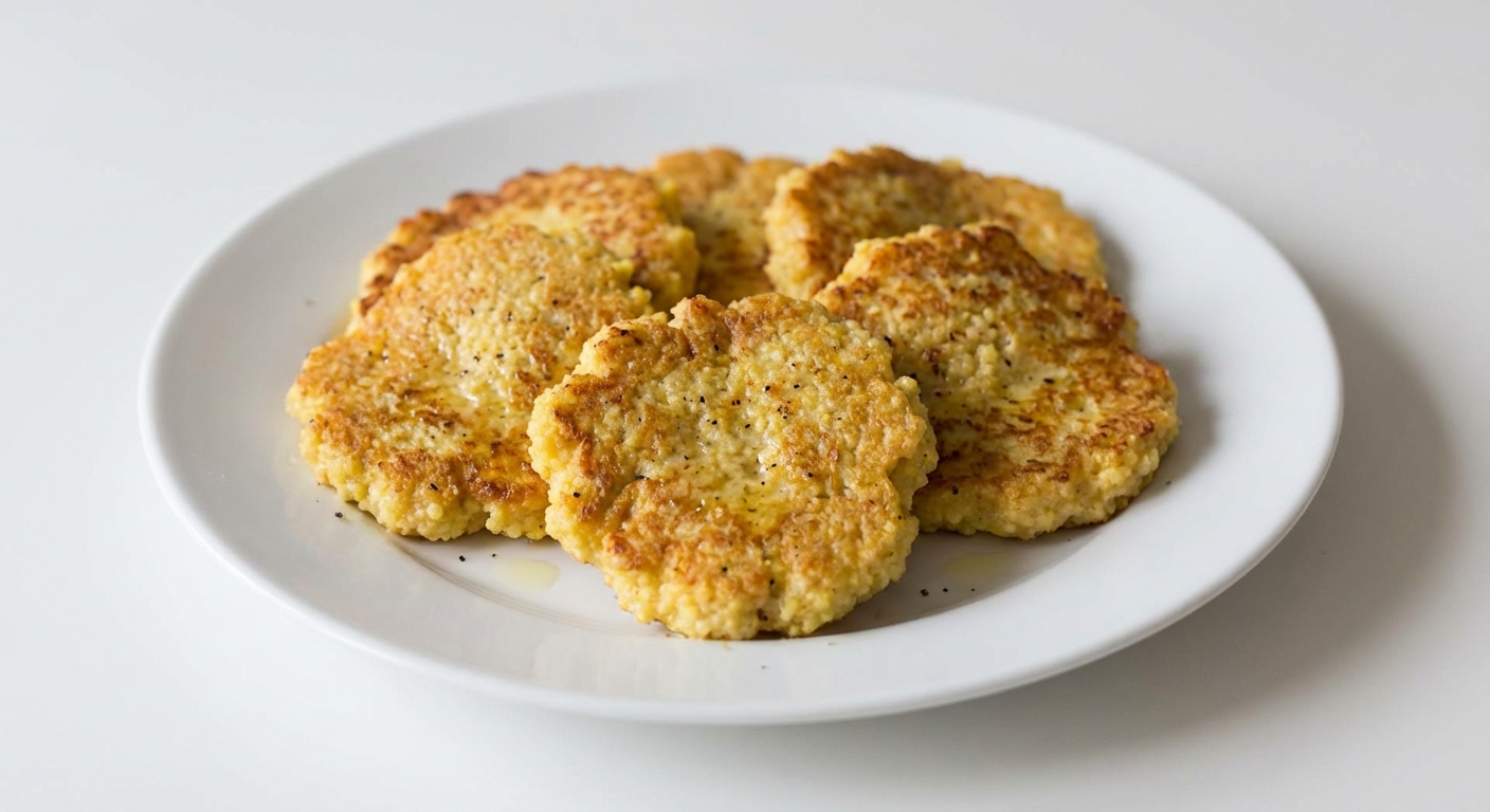 Jaglane Placuszki z Jajkiem i Oliwa