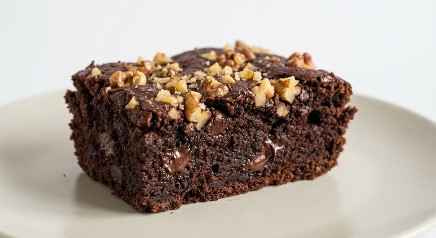 Brownie z Fasoli, Czekolady i Miodu