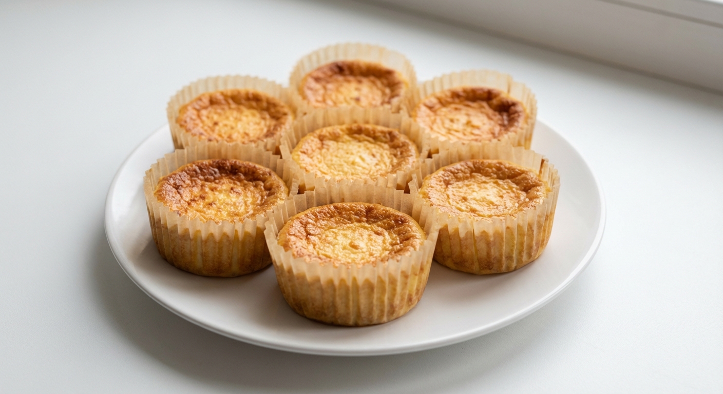 Proteinowe Mini Serniczki z Twarogu