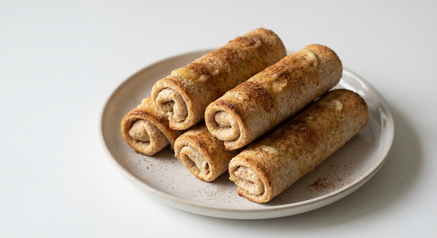 Razowe roladki z miodem i cynamonem