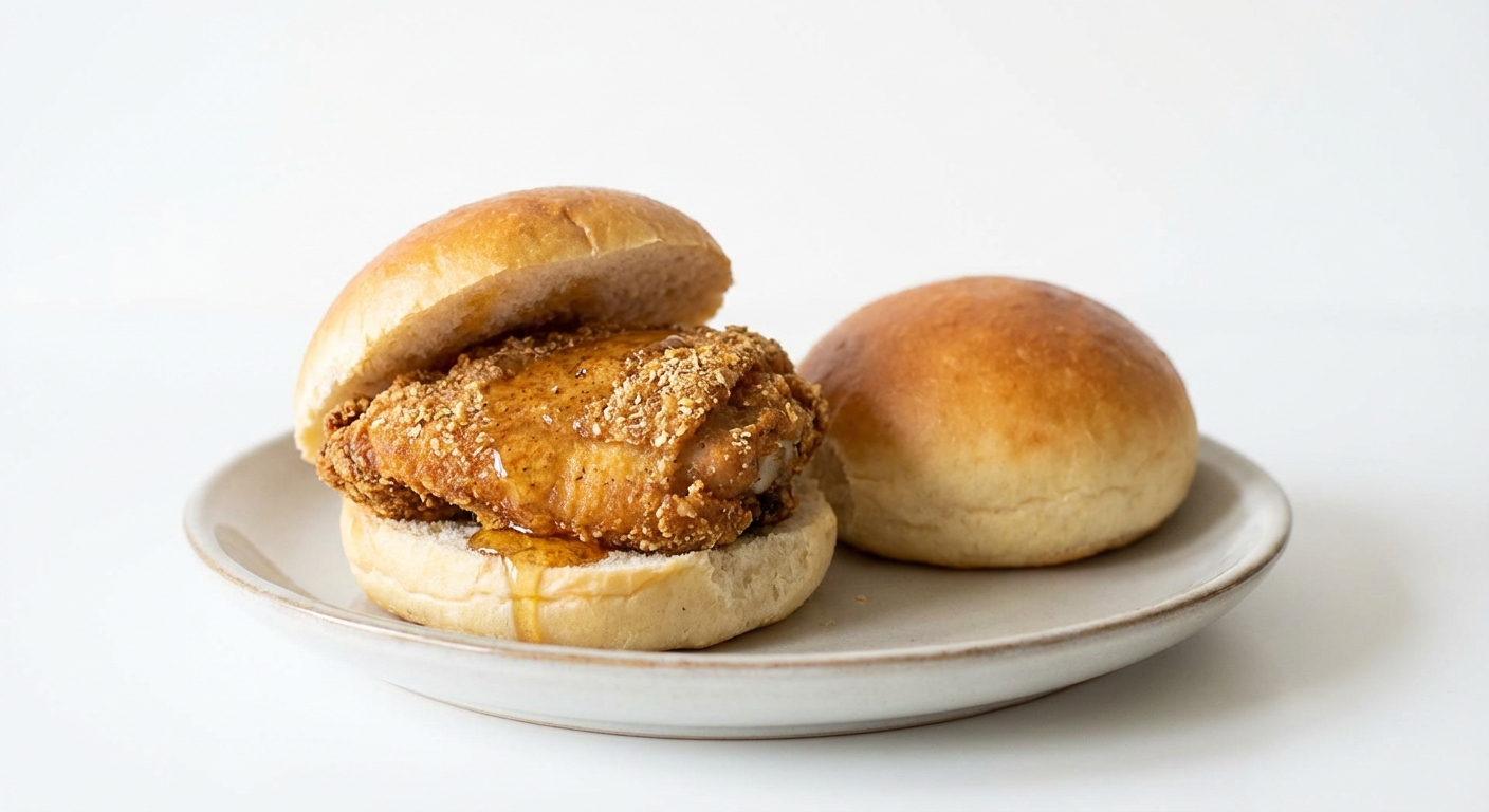 Maślane Bułeczki z Kurczakiem i Miodem