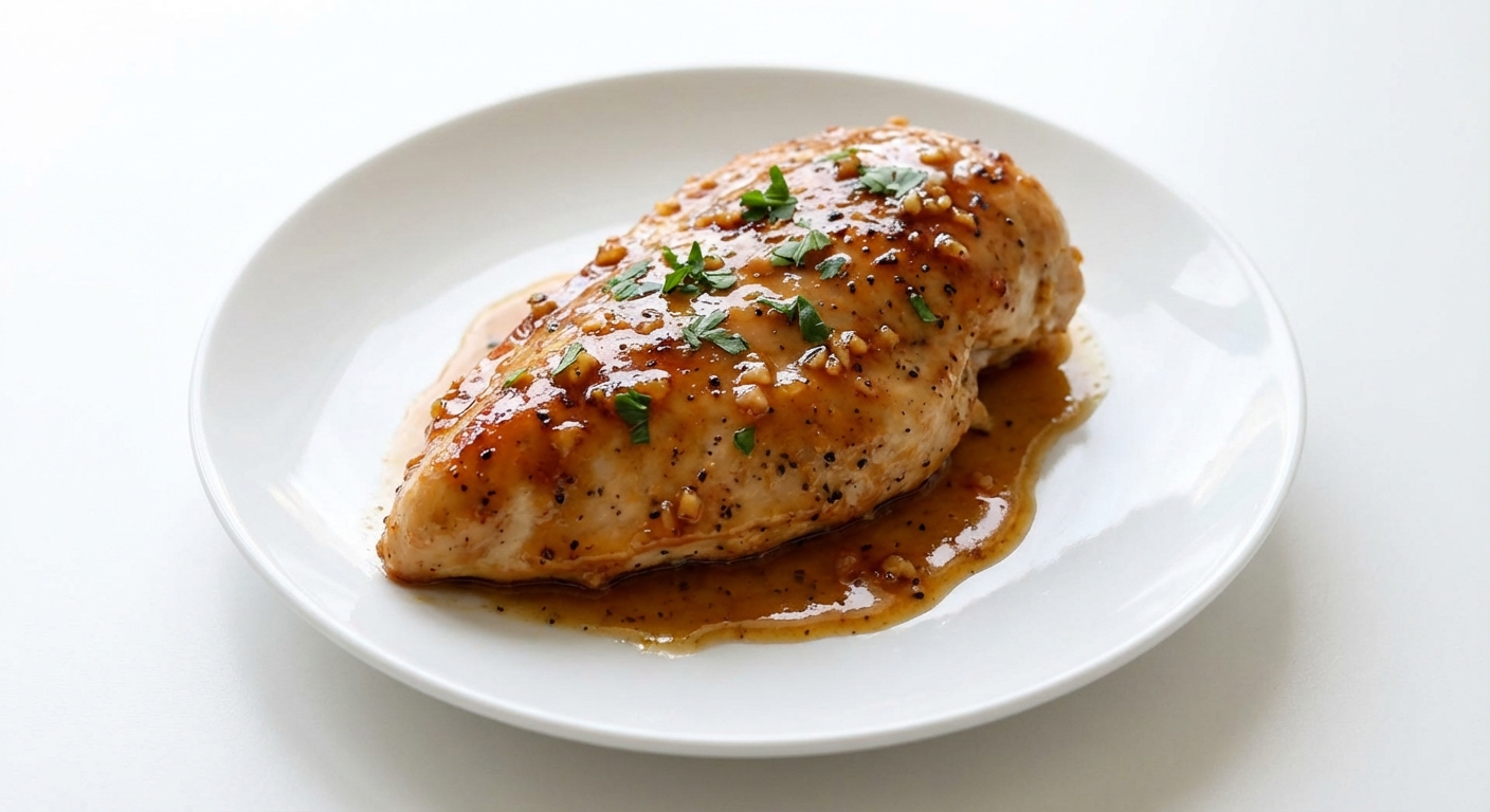 Kurczak w miodowo-czosnkowym sosie