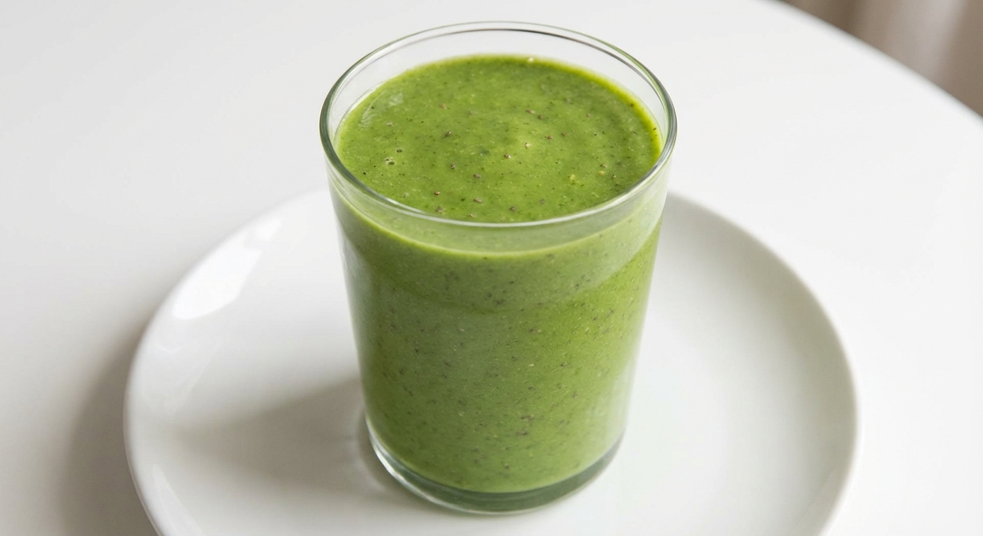 Zielony koktajl: ogórek, mango, szpinak