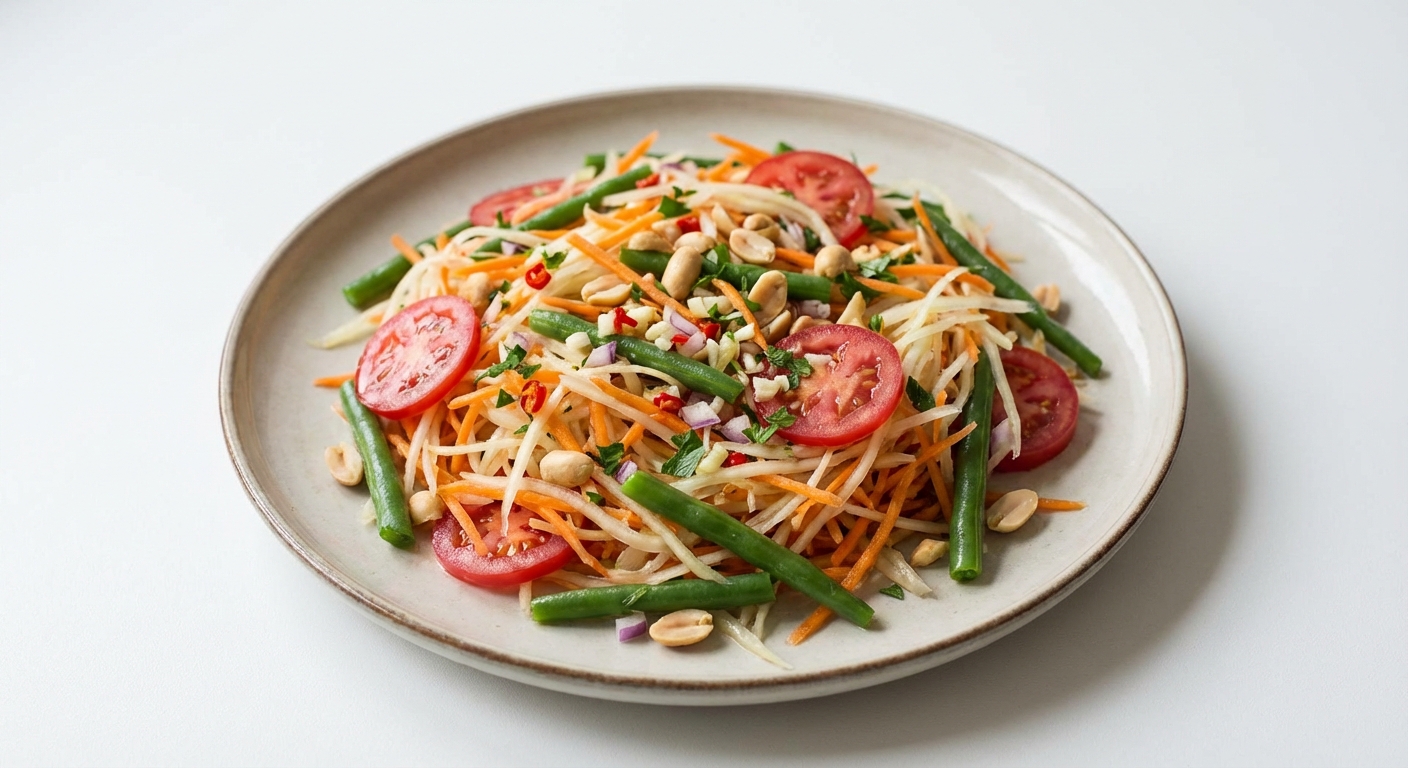 Sałatka z Papai, Marchewki i Miodu