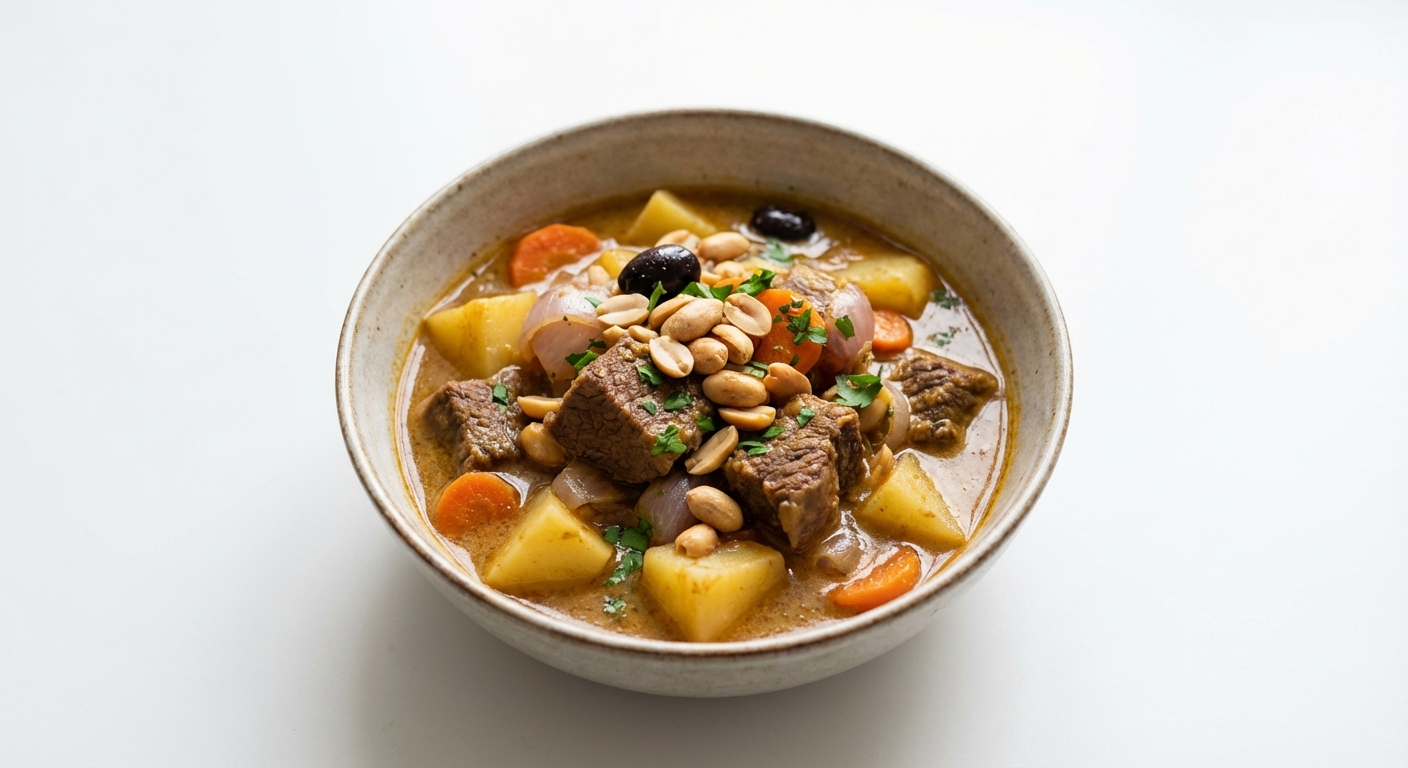 Wołowe Curry Massaman z Ziemniakami