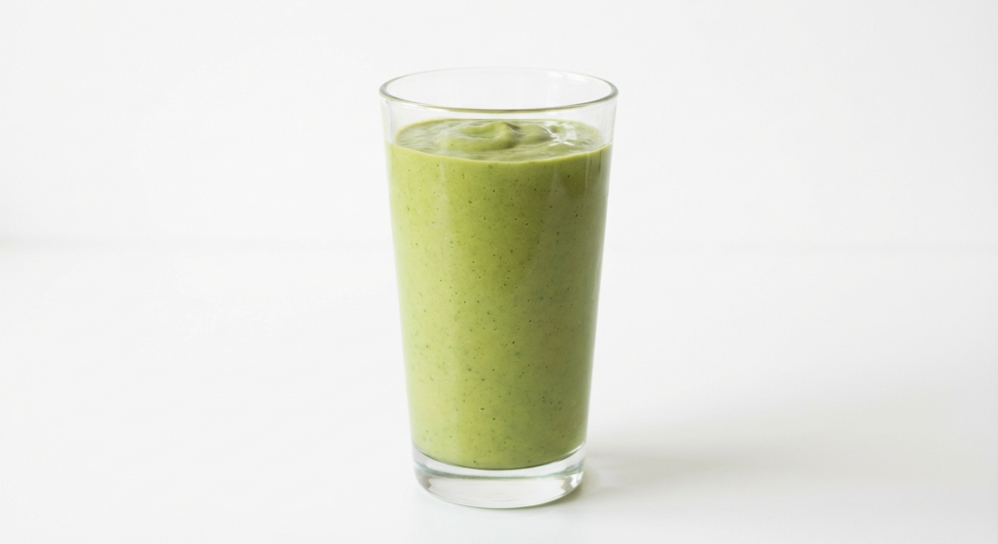 Zielone smoothie: awokado, szpinak i banan