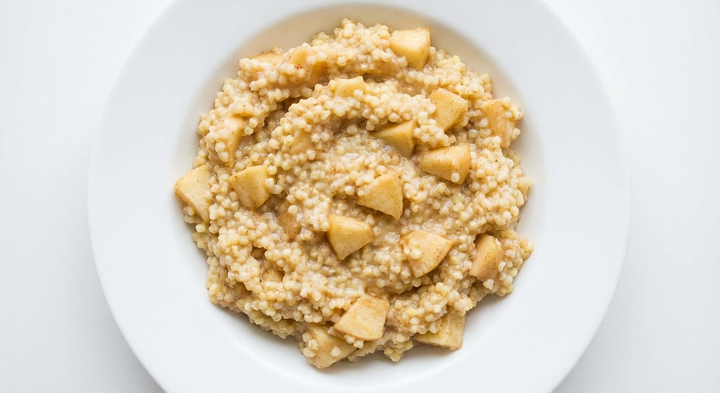 Jaglanka z Jabłkiem, Miodem i Cynamonem