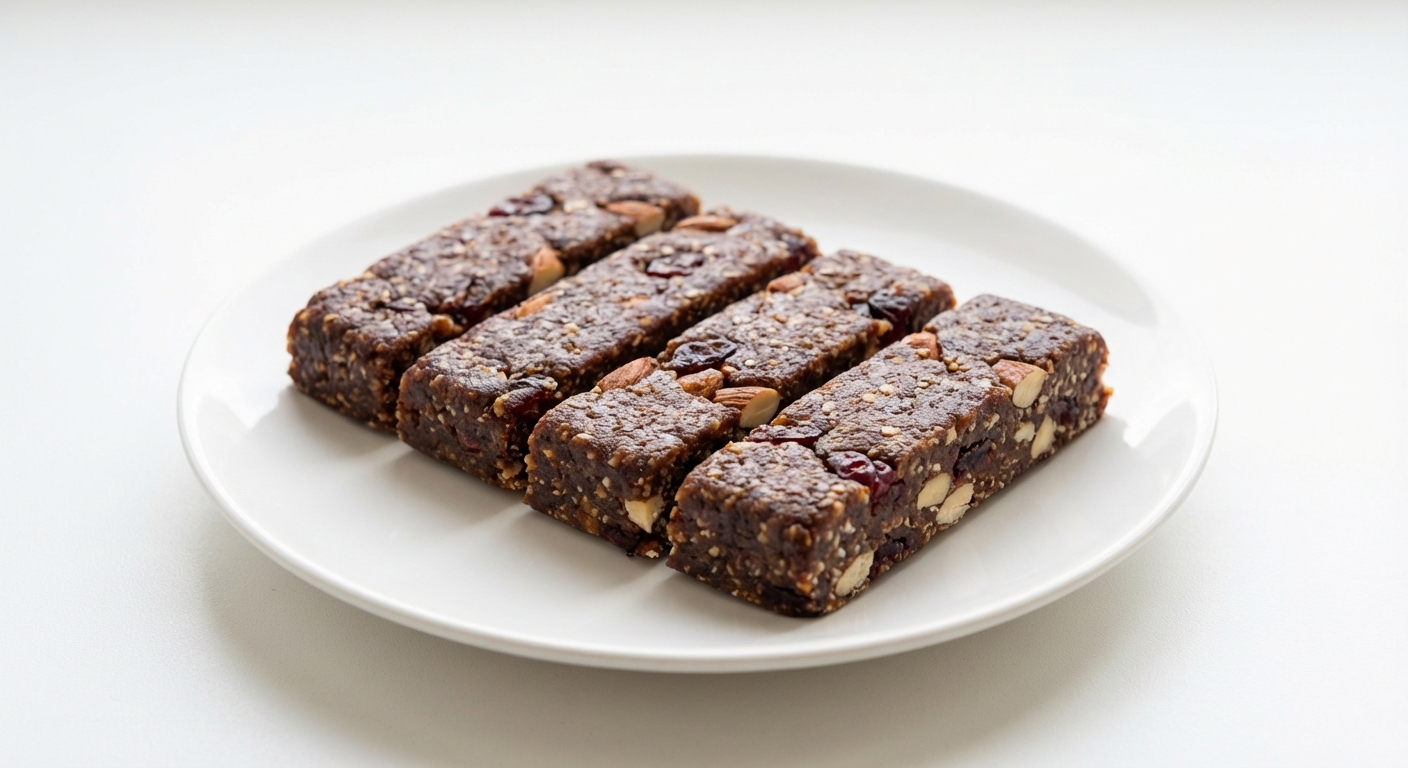 Daktyle, Migdały i Żurawina: Batoniki