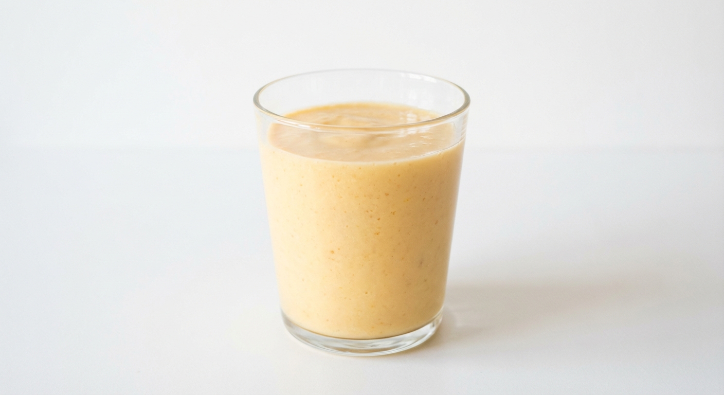 Pomarańczowo-Imbirowe Smoothie z Bananem i Jogurtem