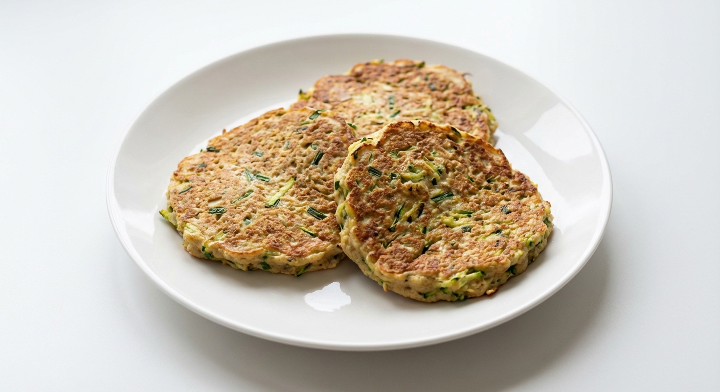 Placuszki z Cukinii i Mąki Owsianej