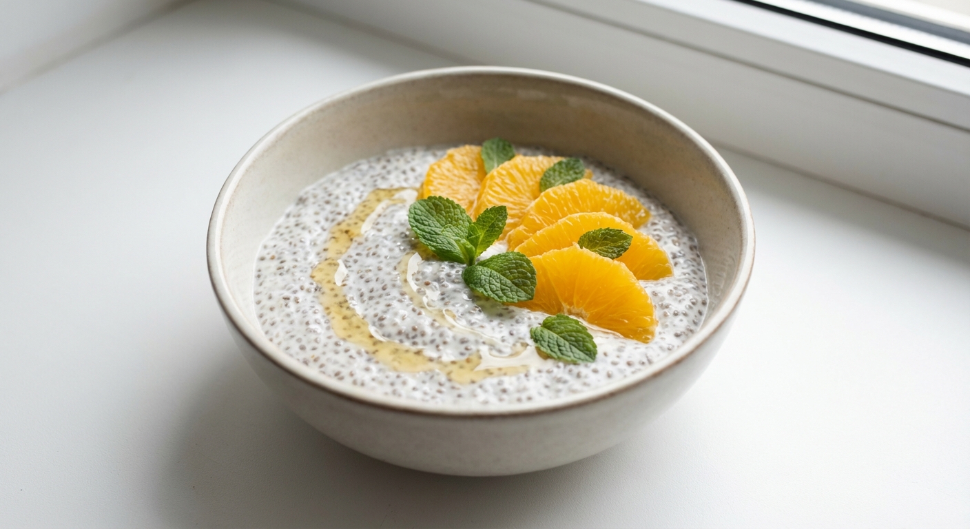 Chia z Miodem i Pomarańczą