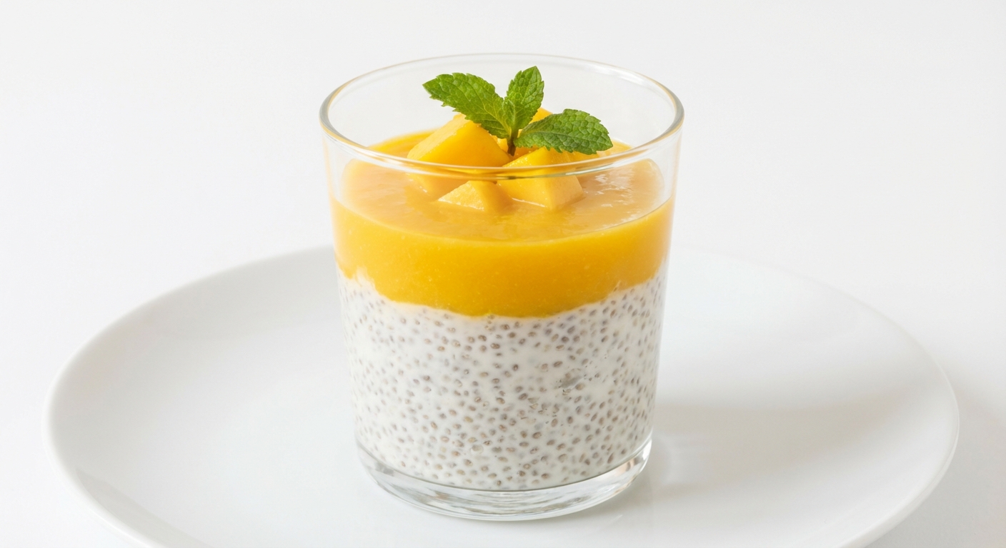 Chia z Mango, Kokosem i Miodem