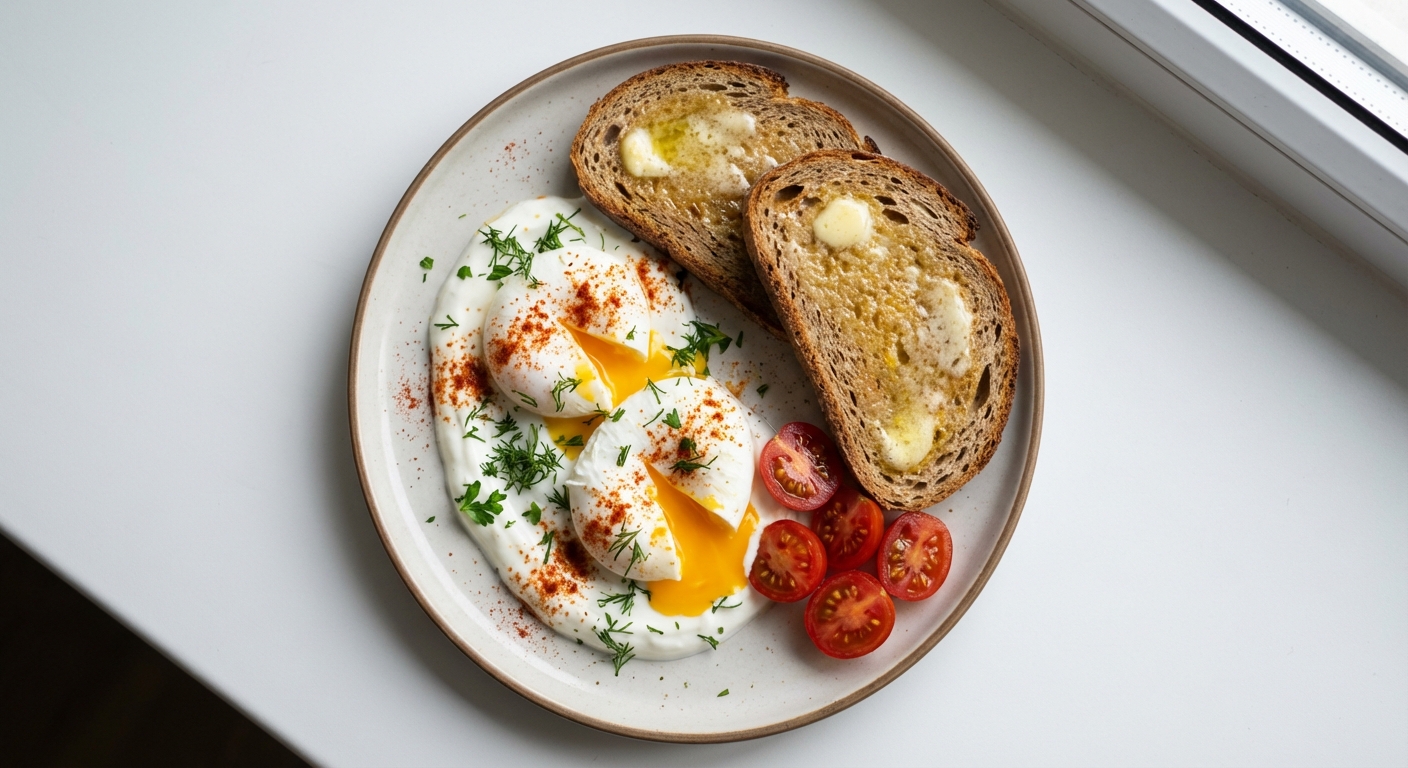 Jajka w Koszulce na Jogurcie