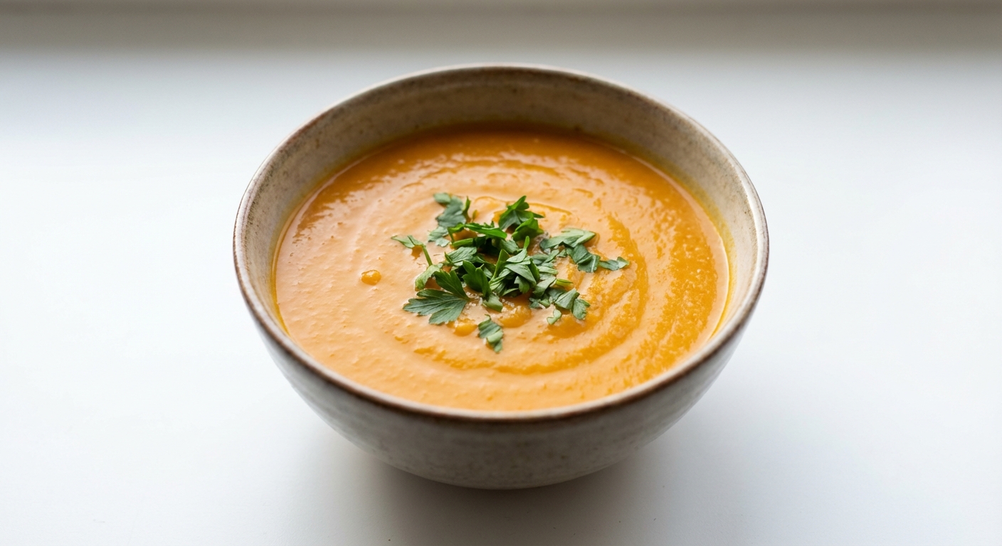 Kremowa Zupa Marchewkowa z Imbirem