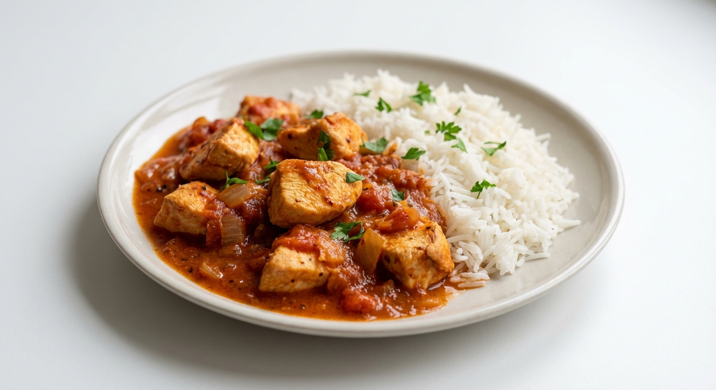 Kurczak Tikka Masala z Ryżem