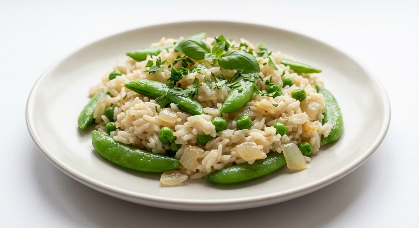 Risotto z Ryżu Basmati i Groszku