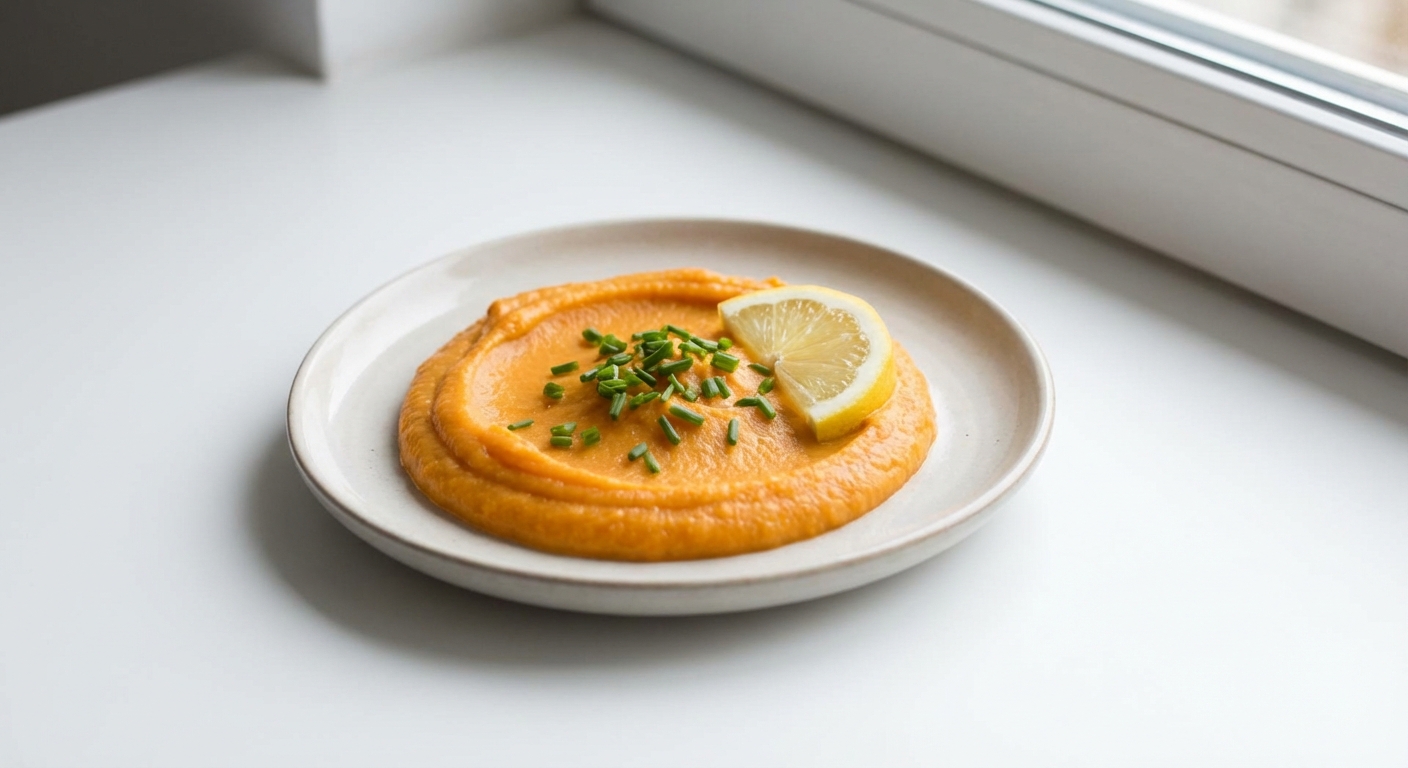 Delikatne Puree z Batatów z Cytryną