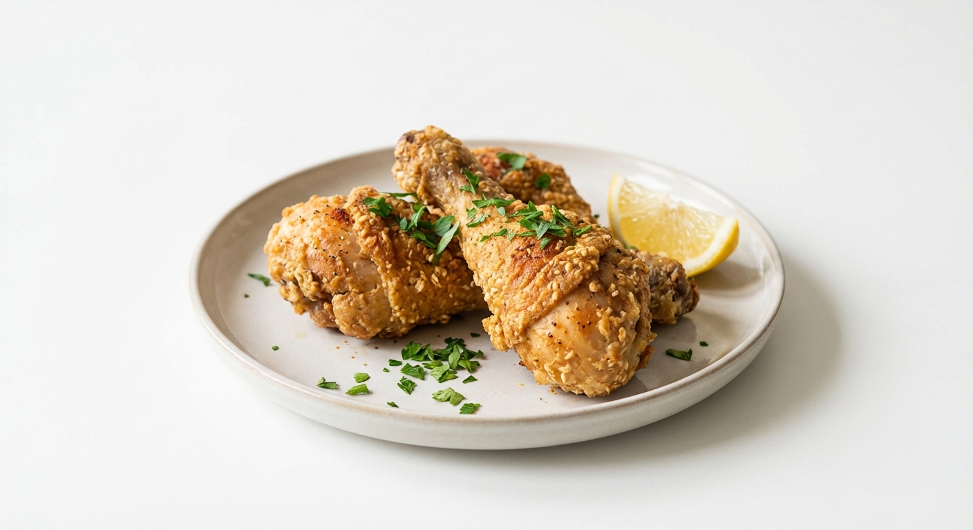 Chrupiące Udka w Piwnym Cieście Owsianym