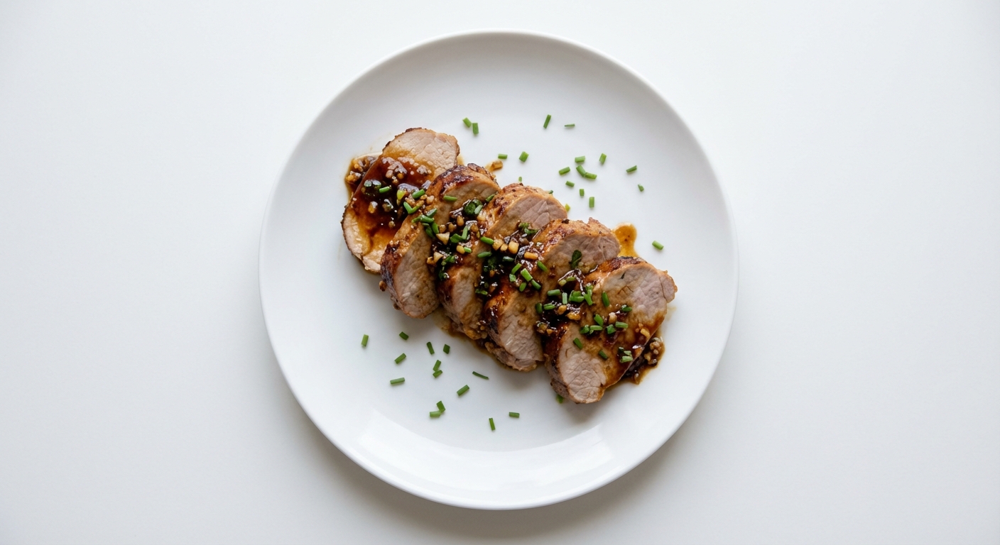 Polędwiczki w miodowo-imbirowej marynacie