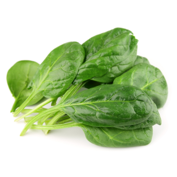 Garść surowy Szpinaku