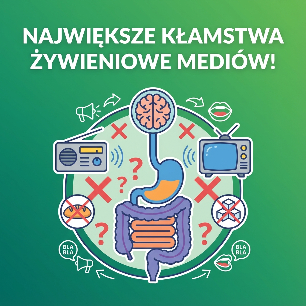 11 największych kłamstw odżywiania, które usłyszysz w radiu i telewizji