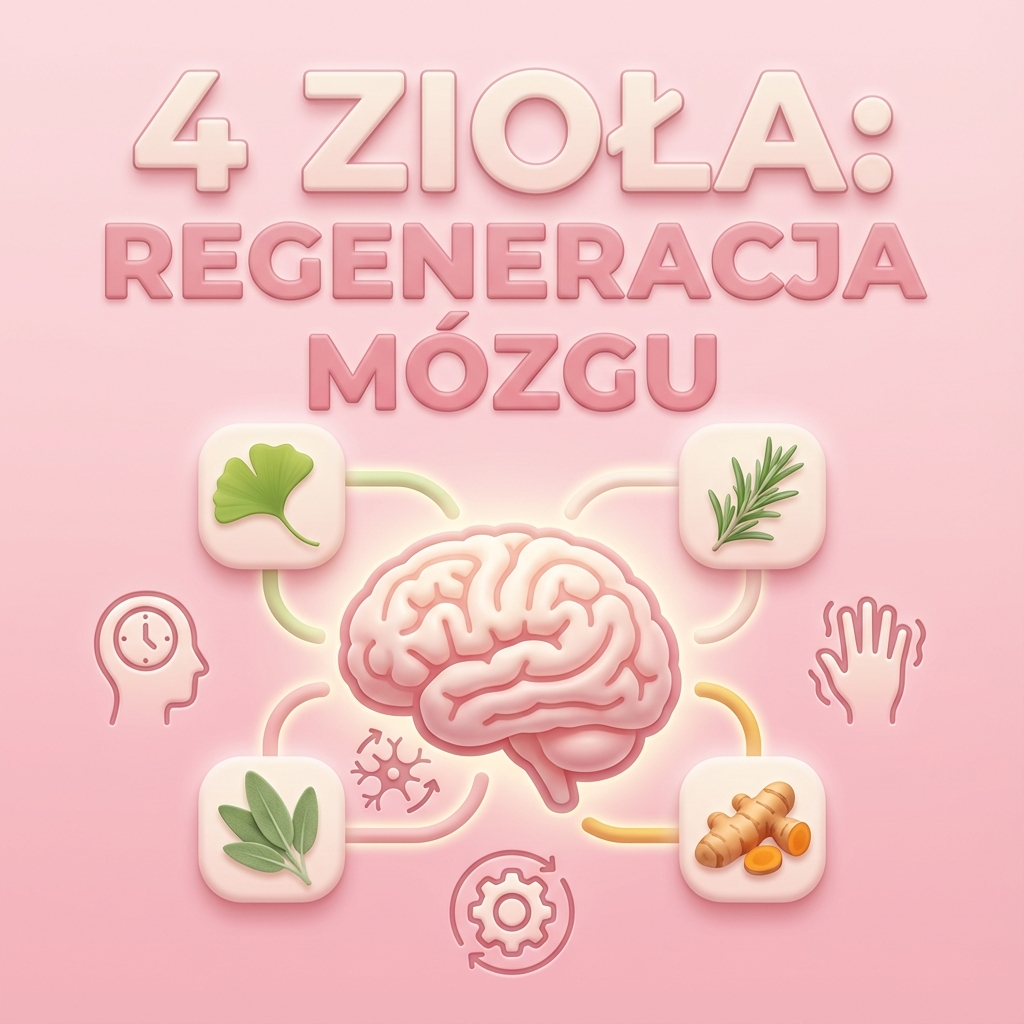 4 potężne zioła regenerujące mózg – wskazówki dla osób z alzheimerem i parkinsonem