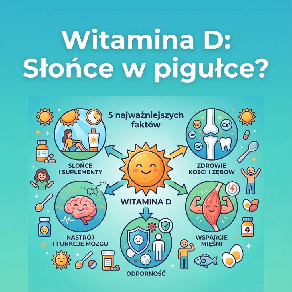 5 najważniejszych faktów o witaminie D