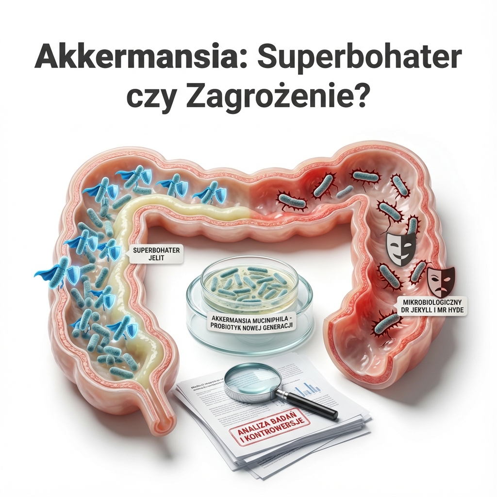 Akkermansia Muciniphila: Superbohater Jelit czy Mikrobiologiczny Dr Jekyll i Mr Hyde? Analiza badań nad probiotykiem nowej generacji i kontrowersjami.