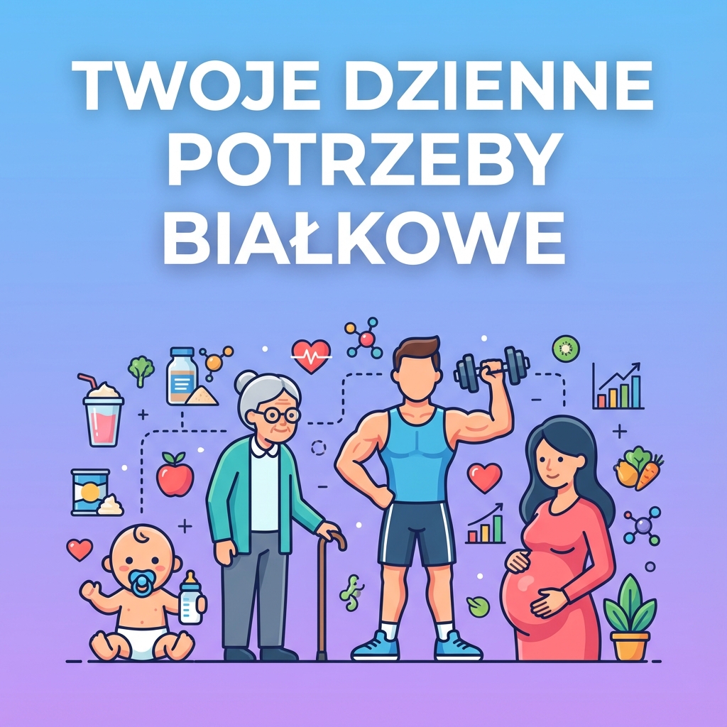 Ile białka potrzebujesz dziennie Niemowlęta, osoby starsze, trenujące, kobiety w ciąży