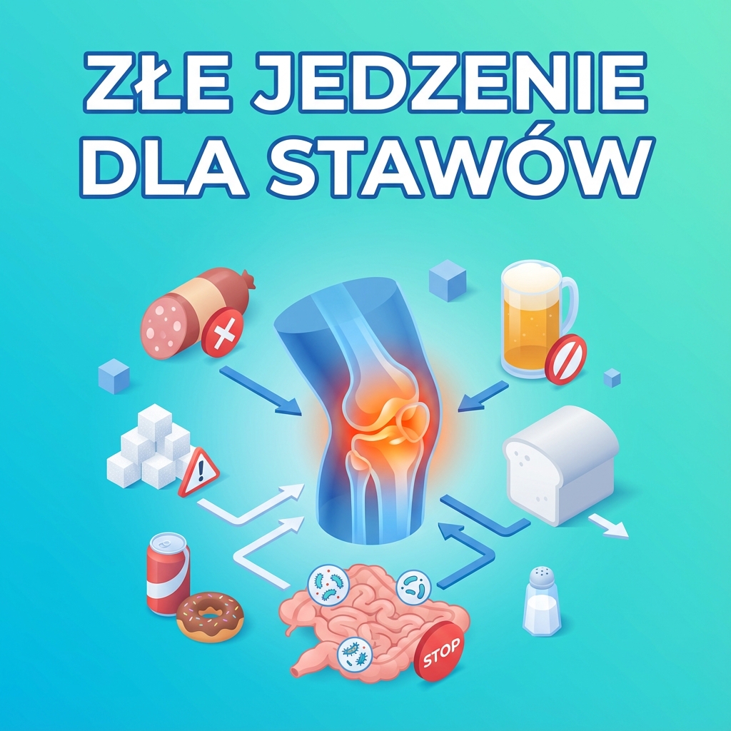 Jakich produktów lepiej nie jeść, gdy masz problem ze stawami